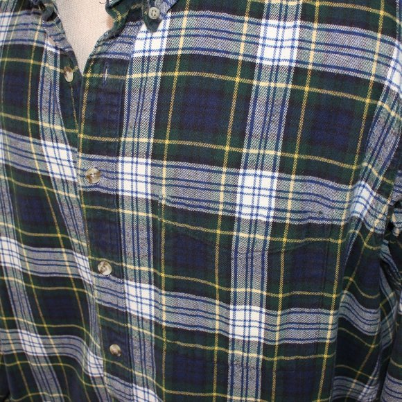 LL Bean Vintage Flannel Made in USA - Picture 3 of 5